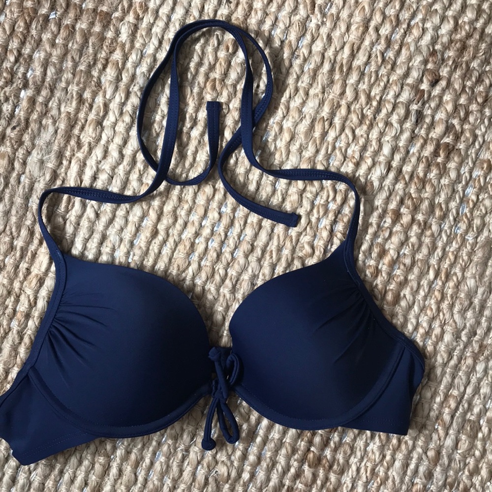 Aerie Navy Bikini Top